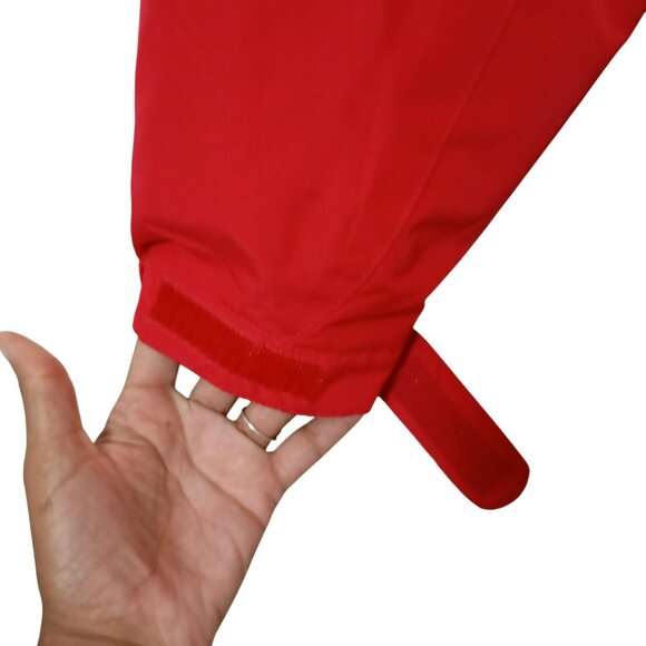 Pacific Trail Ladies Red Hooded Outdoor Jacket M Adjustable Cuffs & Pockets Mens - Picture 5 of 13